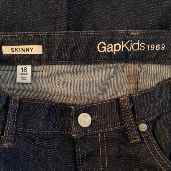 GAP Boys Stretch Skinny Jeans Size 18 - Picture 7 of 8